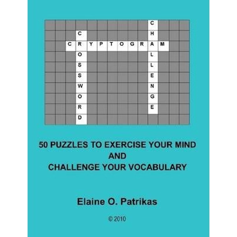 按需印刷Cryptogram Crossword Challenge[9781105119071]