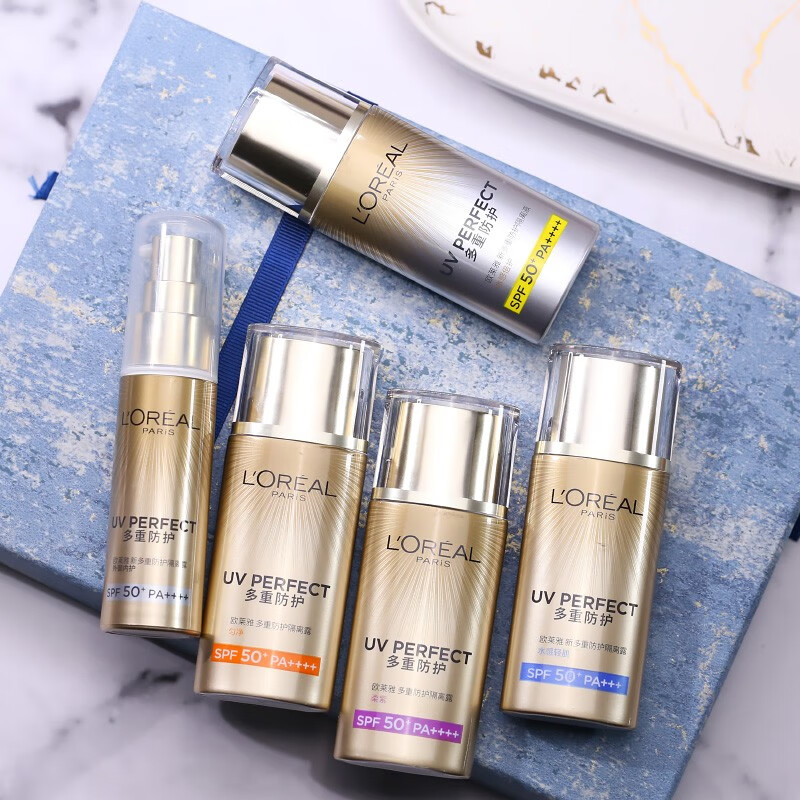 欧莱雅（LOREAL）小金管防晒霜隔离露喷雾女清爽防水防汗小光圈防晒 节日生日礼物 小光圈防晒喷雾100g