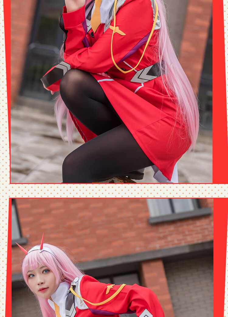 darling02国家队动漫周边cosplay女主02战斗cos服二次元现货02c服假发