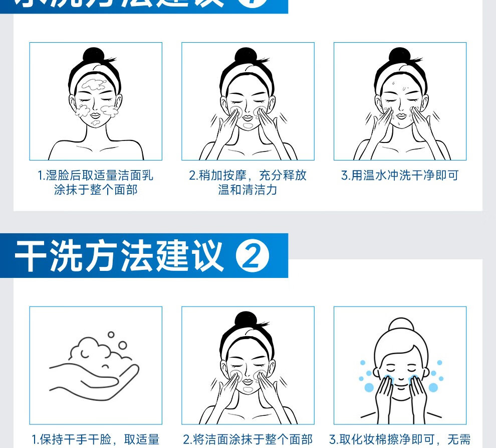 丝塔芙（Cetaphil）蓝朋友保湿洗面奶 无泡沫温和洁面乳滋润舒缓男女敏感肌适用 591ml双瓶装