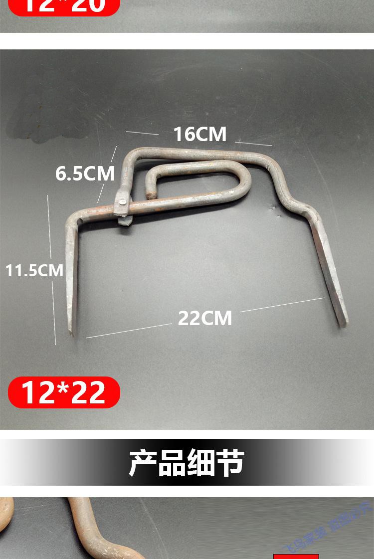 砖头夹砖夹子搬砖钳省力粗细夹旧砖水泥砖夹子夹砖神器搬砖神器12183