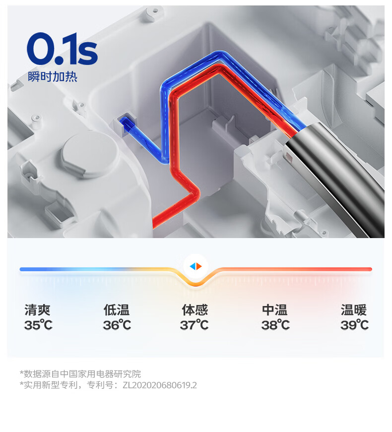 九牧（JOMOO）即热式智能马桶一体机 节水多功能烘干全自动智能坐便器家用喷嘴自洁电动座便器 主销新品【除臭抗菌*男士小冲】305坑距