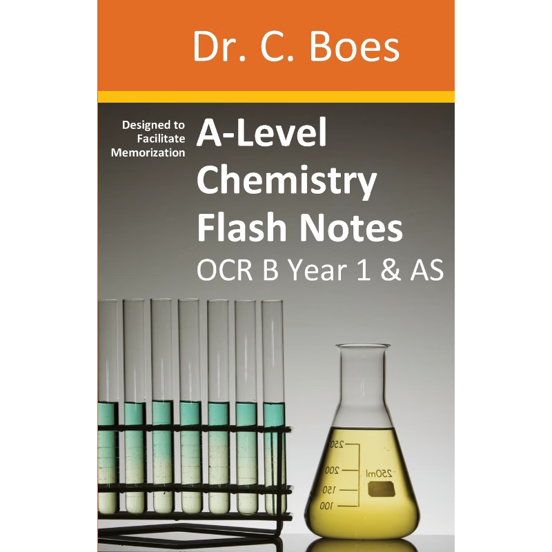 按需印刷  A-Level Chemistry Flash Notes OCR B (Salters) Year