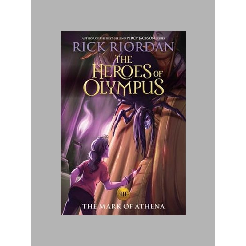 英文原版 波西杰克逊奥林匹斯英雄系列 The Mark of Athena (The Heroes of Olympus 3)雅典娜之印 雷克莱尔顿 青少年奇幻小说