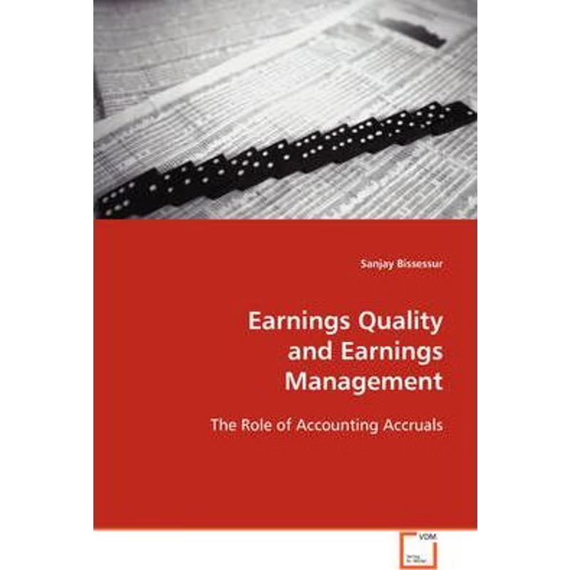 按需印刷Earnings Quality and Earnings Management[9783639055443]