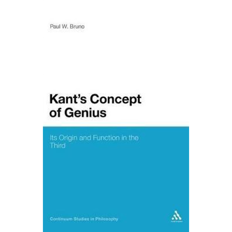 按需印刷Kant s Concept of Genius[9781441139115]