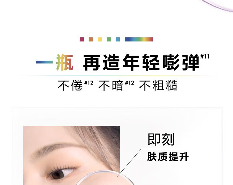欧莱雅（L'OREAL）青春密码密集肌能精华液修护补水保湿抗皱提拉紧致酵素肌底液护肤 密集肌能精华液1瓶装50ml