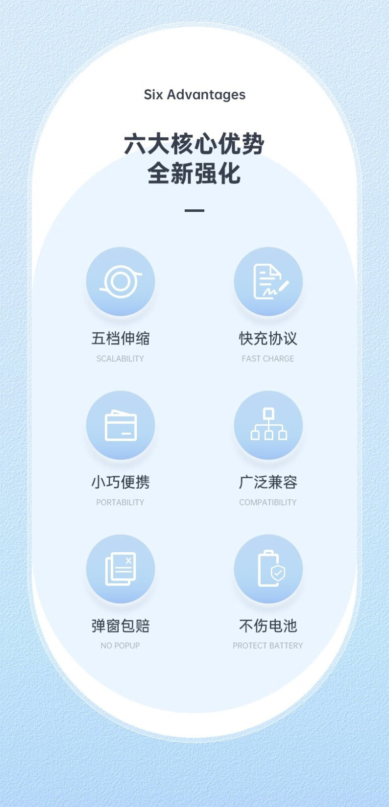 话语一拖三100w超级闪美妆工具可伸缩充电线适用于苹果安卓Typec 颜色随机