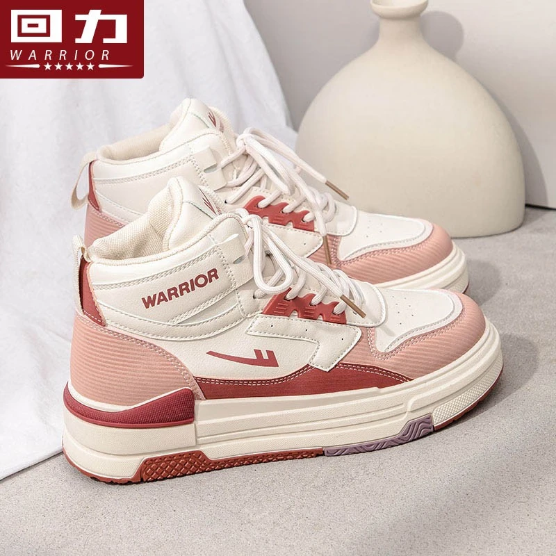 Pull back women's shoes small white shoes cotton shoes women's fleece 2022 autumn and winter new all-match high-top shoes women's thick-soled sneakers casual rice noodles four seasons 37