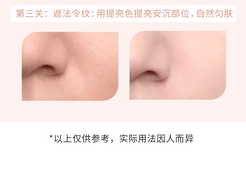 XiXi 遮瑕膏修容盘五色全脸阴影斑点黑眼圈修饰提亮学生遮痘印泪沟 S02#傻瓜式遮瑕盘
