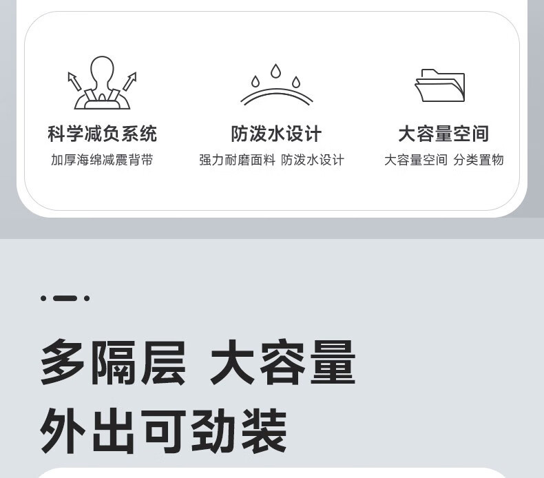 JANSPORT杰斯伯双肩包户外男女T45G3G8酒红三角商务背包旅行包商务包T45G 3G8 酒红三角臂详情图片4