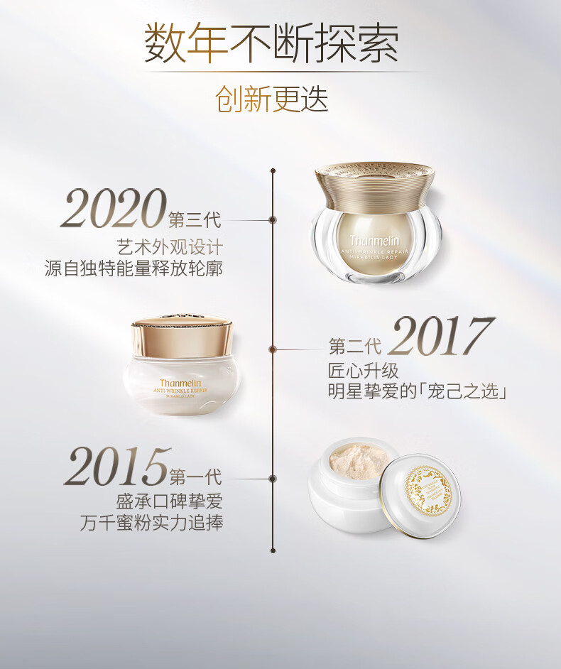梵蜜琳贵妇膏素颜霜保湿面霜女士日夜霜珍珠膏修护淡纹补水护肤品送女友 「到手11g」贵妇膏8g