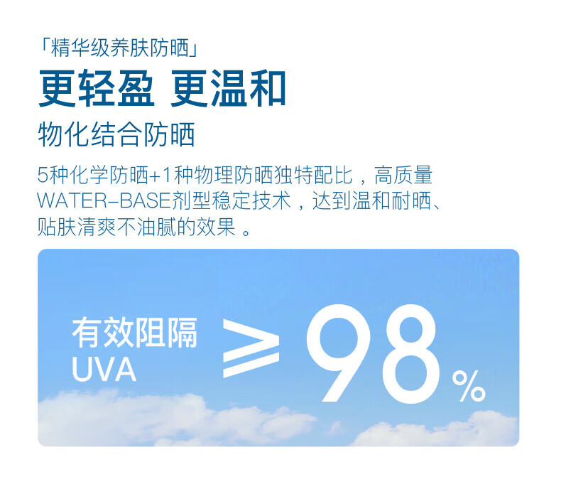 娜丽丝（NARIS）茗妃语防晒霜乳面部身体学生养肤防紫外光线清爽妆前隔离乳液 50g