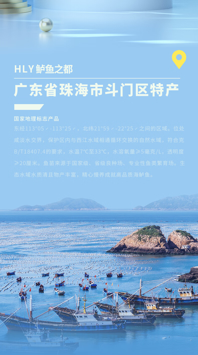 速鲜（SuXian）新鲜活冻三去开背白蕉海鲈鱼 生鲜海鱼海鲜水产去鳃去鳞去内脏 200-250g*6条（无冰款）