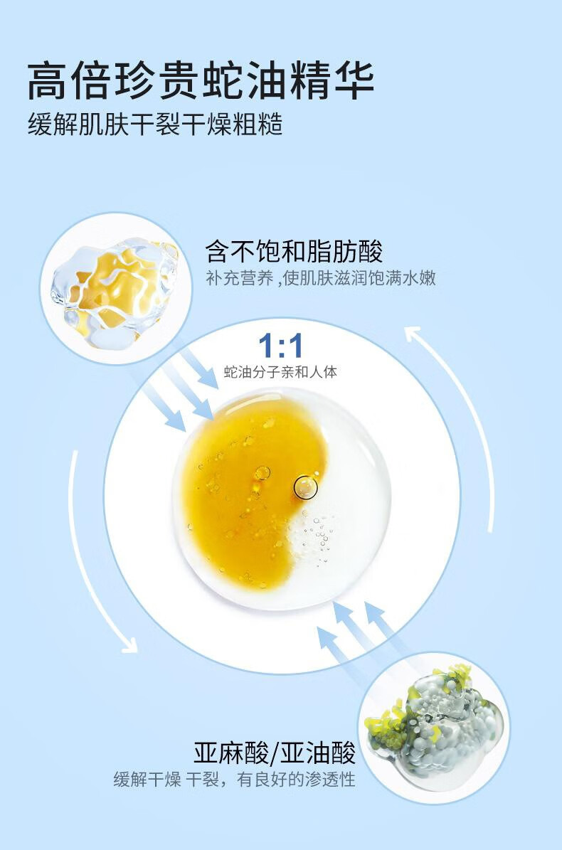 VERYSTILL金蛇油膏润肤膏保湿身体美妆皲裂工具皴裂膏防干裂金蛇膏 2罐
