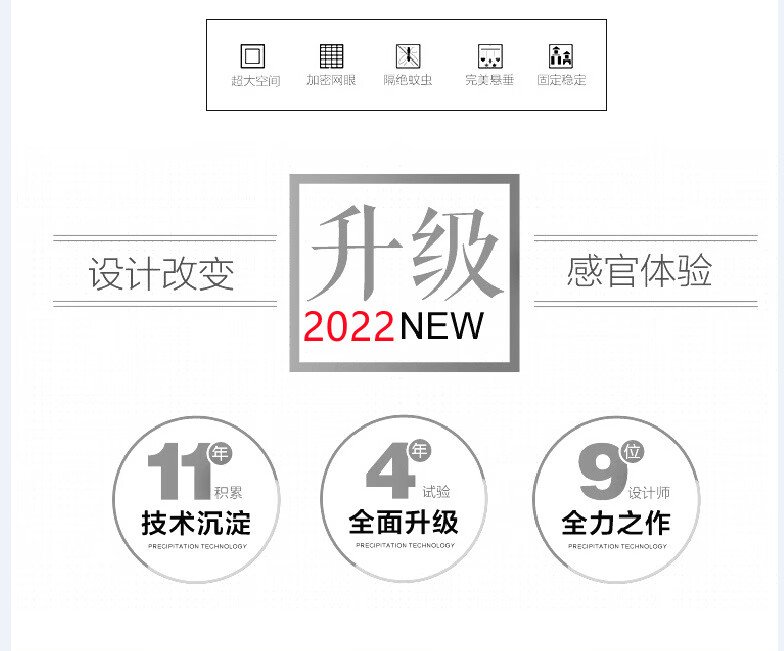 3，加密蚊帳1米牀宿捨學生蚊帳方頂蚊帳1.2米1.5米1.8米2.3米大 白色(1個裝） 加密寬1米牀單人蚊帳學生蚊帳