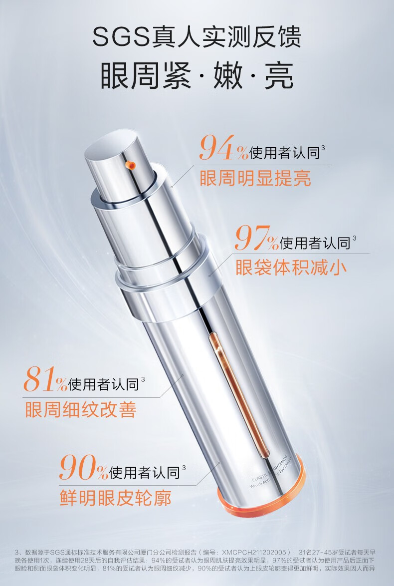 珀莱雅双抗小夜灯眼霜淡化眼圈提拉紧致滋润眼部弹润透亮618礼物 【现货即达】小夜灯眼霜20ml