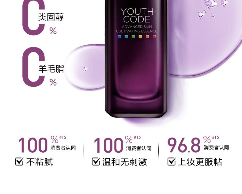 欧莱雅（L'OREAL）青春密码密集肌能精华液修护补水保湿抗皱提拉紧致酵素肌底液护肤 密集肌能精华液1瓶装50ml