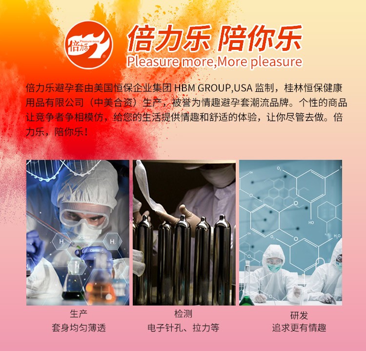 倍力乐避孕套男用超薄安全套六感合一24只装新老包装交替