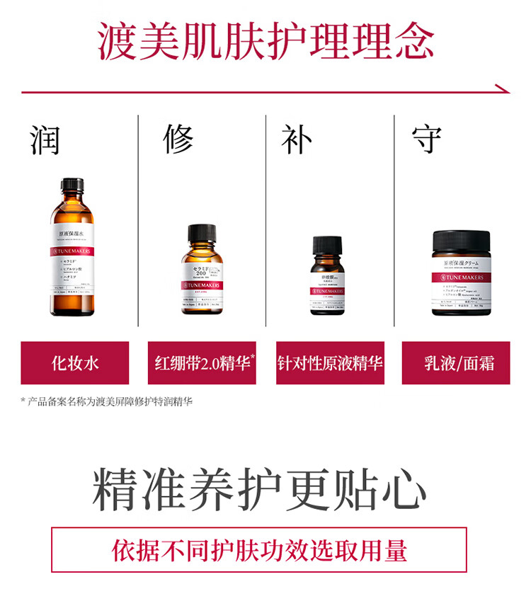 渡美  TUNEMAKERS渡美维生素A醇原液精华紧致肌肤早c晚a 维生素A精华10ml(有效期1年半)