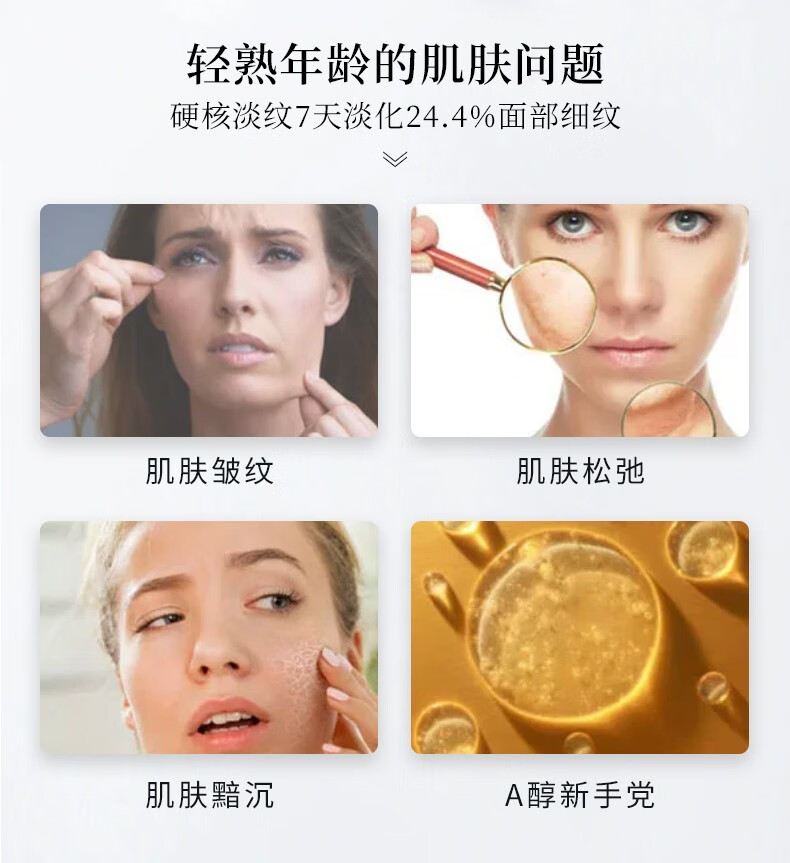 露得清（Neutrogena）新版视黄醇维A醇晚霜早C晚A抗皱修护面霜 3.0A醇晚霜 29ml