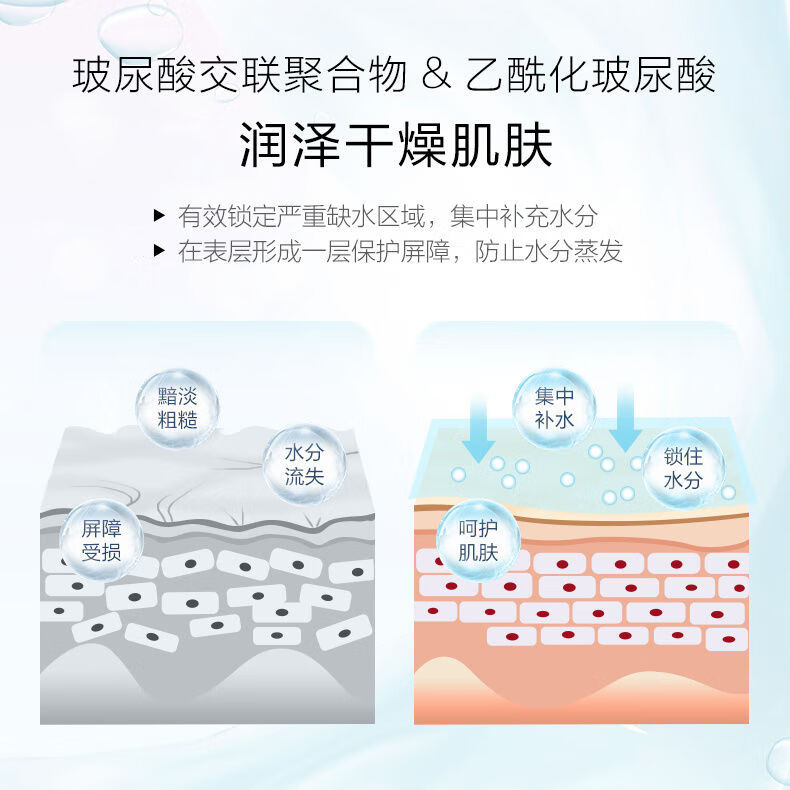 名美人深海鱼子酱抗皱动感眼霜电动按摩淡化黑眼圈眼袋细纹保湿紧致男女 眼部按摩眼霜加小熨斗（深蓝色）