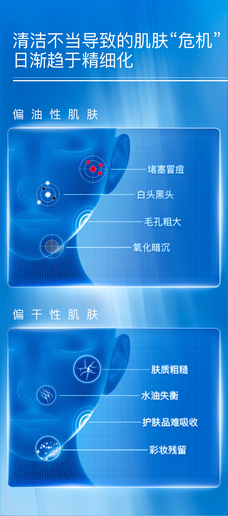 奕沃（EIIO）清洁泥膜祛痘去角质粉刺黑头闭口补水保湿舒缓白泥涂抹式面膜 【第二代】清洁泥膜100ml