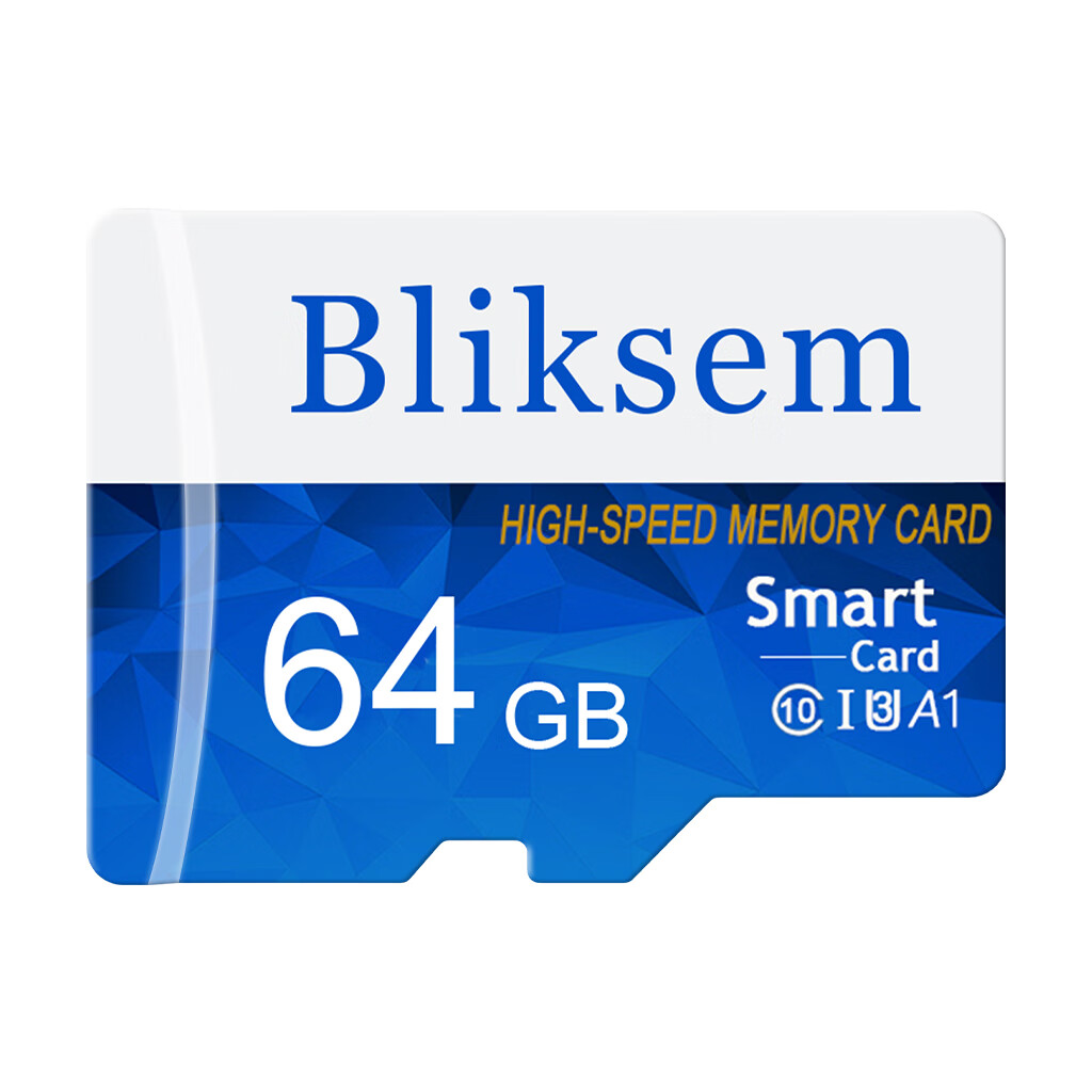 13，BIIKSEM【廠家直發】Bliksem TF（MicroSD）存儲卡 白藍 C10 手機行車記 32GB