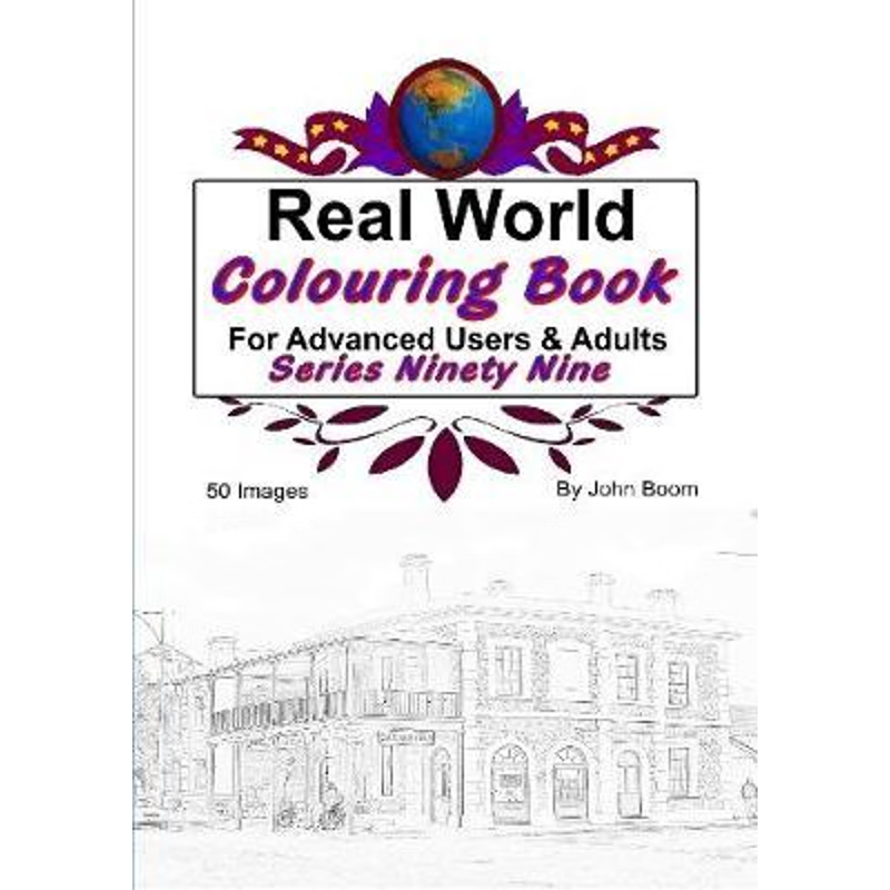 按需印刷不退不换Real World Colouring Books Series 99[9780359972289]