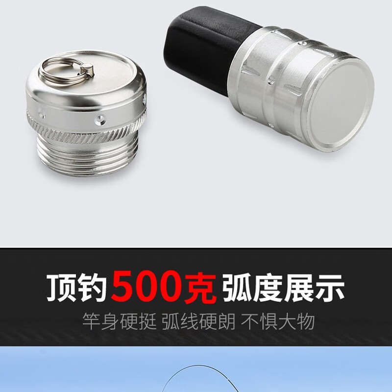 佐竹精工 鱼竿手竿台钓竿碳素鲤鱼竿超轻超硬碳素长节28调5.4米钓鱼竿碳素 5.4米线组+绑好的鱼钩+立漂