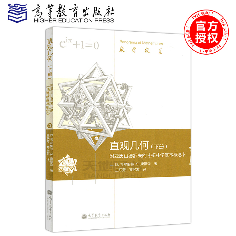 二手九九新现货 数学概览-直观几何(下册)(附亚历山德罗夫《拓扑学