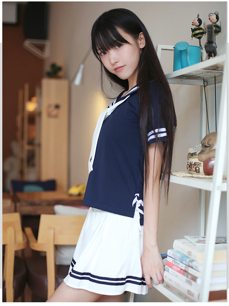 日韩新款水手服海军校服jk制服学生装毕业班服学院风套装cosplay女装