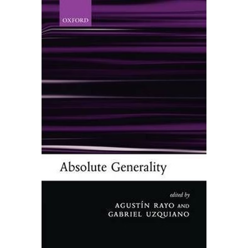 按需印刷Absolute Generality[9780199276431]