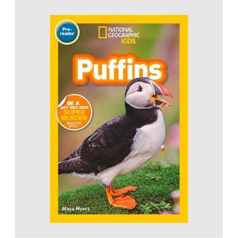 国家地理分级读物 National Geographic Readers:Puffins (Pre-Reader) 英文原版儿童阅读【上海外文书店】