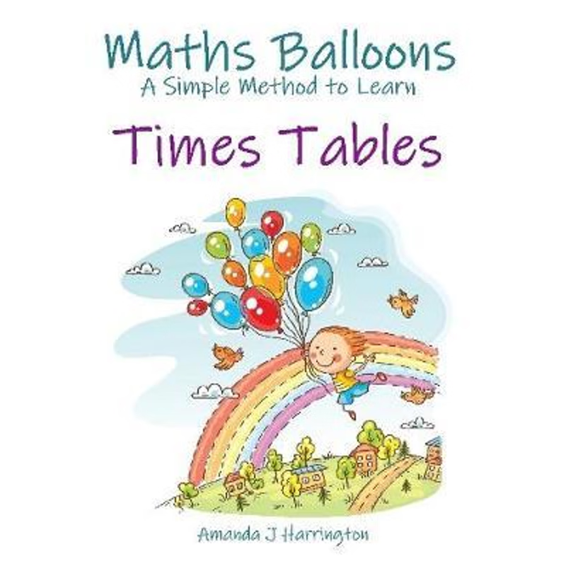 按需印刷Maths Balloons A Simple Method to Learn Times Tables[9780244174712]