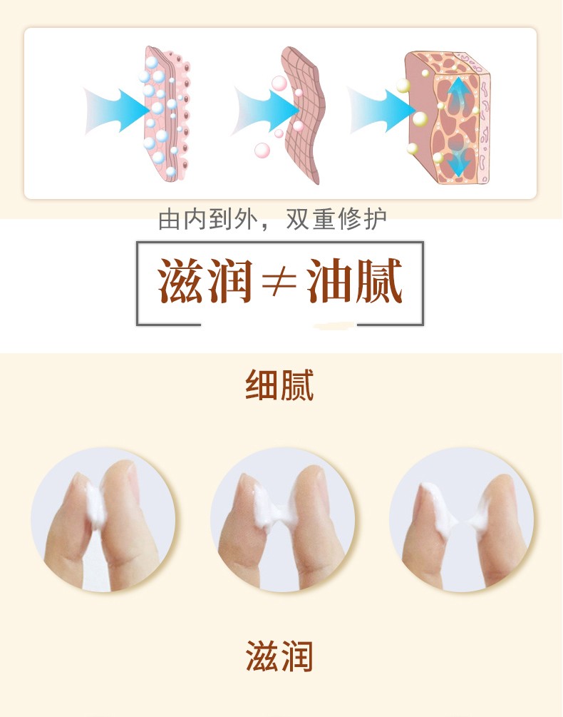 隆力奇 蛇油膏80g滋润保湿脚后跟干裂护手足防冻防裂适宜全身肌肤养） 乳液面霜 蛇油膏80g*3盒