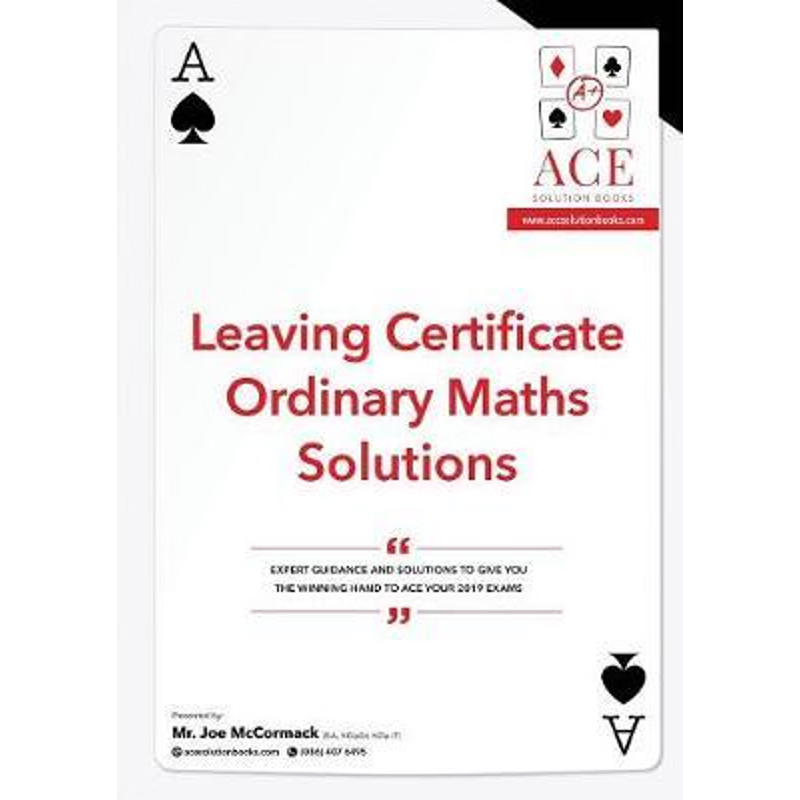 按需印刷Leaving Certificate Ordinary Maths Solutions 2018/2019[9780244145699]