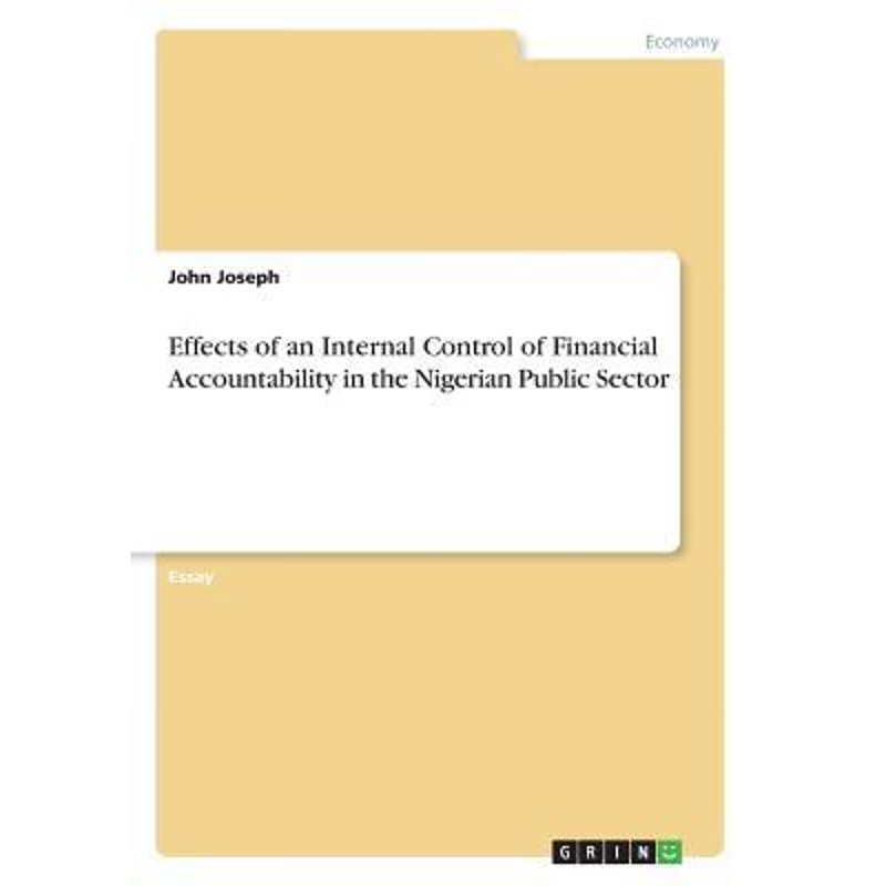 按需印刷不退不换Effects of an Internal Control of Financial Accountability in the Nigerian Public Sector[9783668718913]