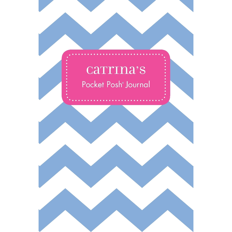 按需印刷Catrina's Pocket Posh Journal, Chevron[9781524801700]