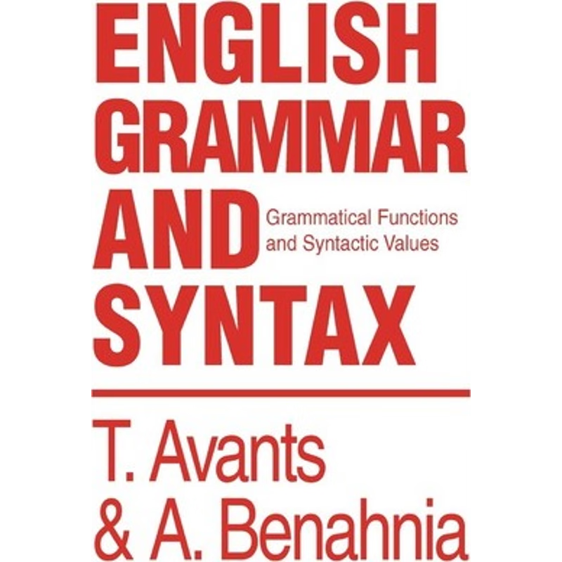 按需印刷English Grammar and Syntax[9780595748402]