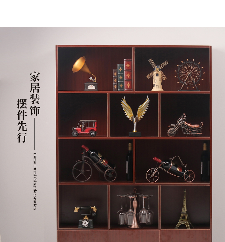 客厅玄关办公室桌面电视酒柜装饰品红酒架摆件家居饰品创意小摆设