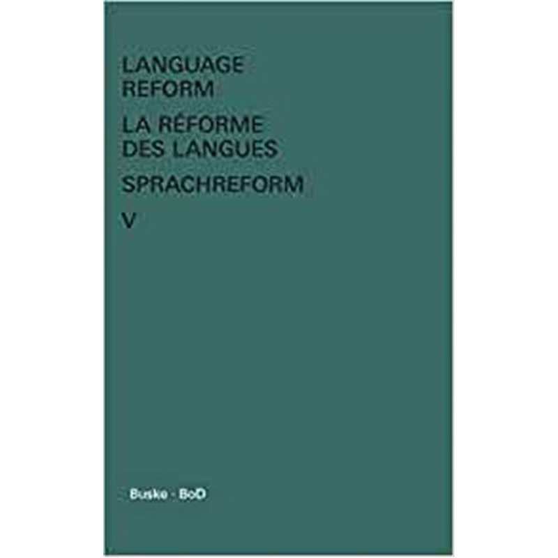预订不退不换Language Reform - La reforme des langues - Sprachreform / Language Reform - La reforme des langues -