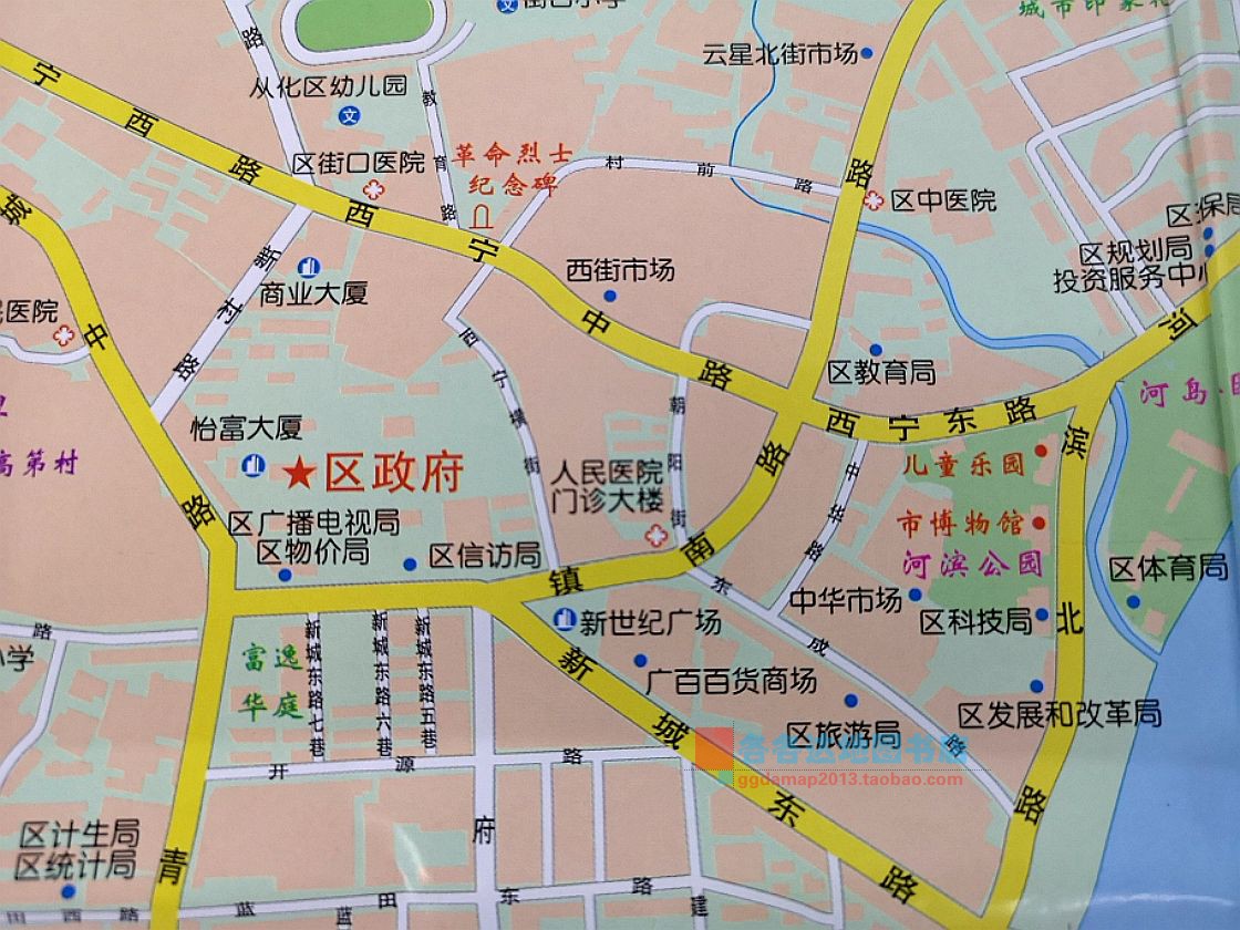 广州市从化区地图从化区交通旅游地图游览图从化温泉从化城区地图