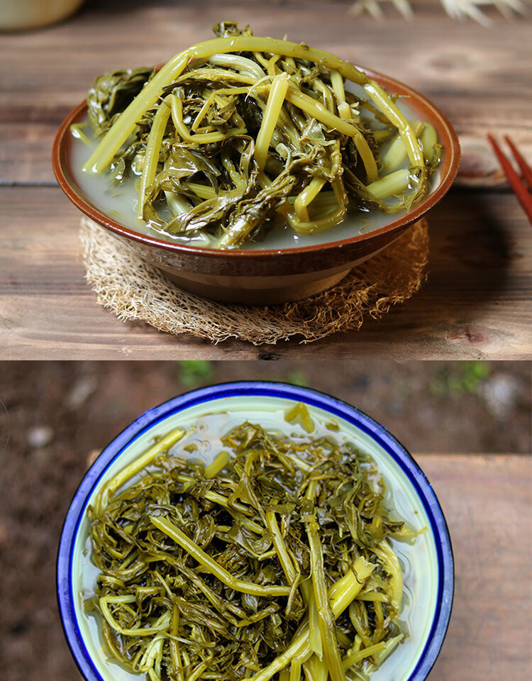 汉中浆水菜陕西特产农家土酸菜做浆水面菜豆腐2800g宁强浆水引子