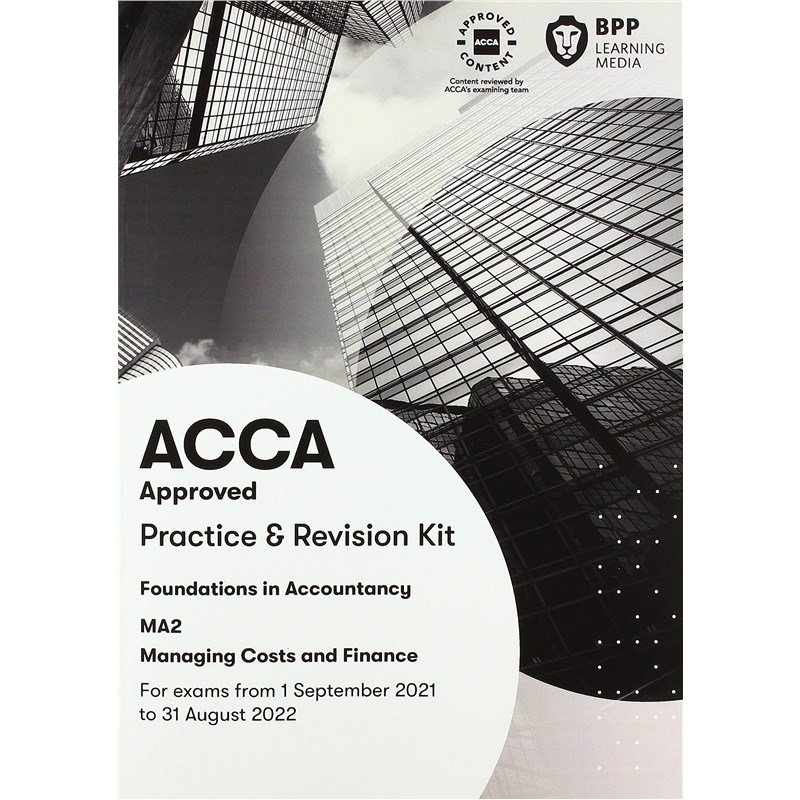 预订FIA Managing Costs and Finances MA2:Practice and Revision Kit