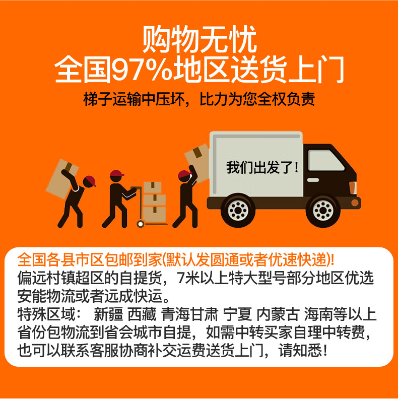 比力多功能折叠梯子铝合金加厚工程梯轻便型人字梯伸缩升降阁楼家用梯 直梯3.6米=人字1.8米 壁厚4.0黑色
