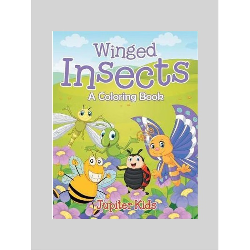 按需印刷Winged Insects (A Coloring Book)[9781682602157]