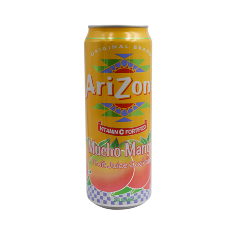 亚利桑那(arizona) 亚利桑那冰茶 美国进口茶饮料 芒果口味680ml 芒果