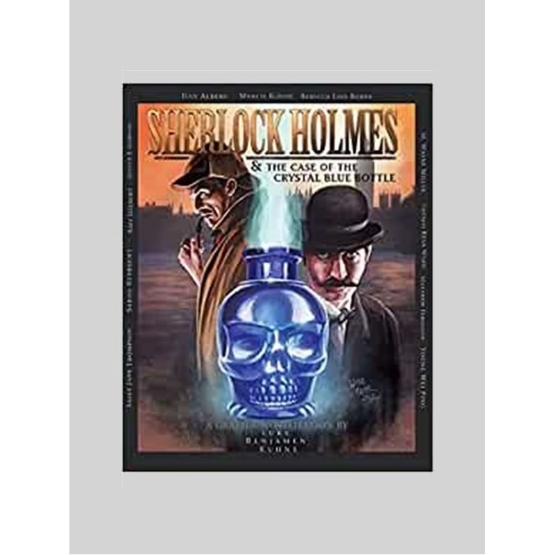 按需印刷Sherlock Holmes and the Case of the Crystal Blue Bottle: a Graphic Novel[9781780922966]