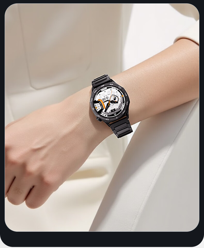 Ремешок SGGS из нержавеющей стали для Huawei GT6/6 Pro/GT5/5 Pro/Watch5/4/4 Pro/3 Pro/GT4, титаново-серый, 46/48 мм